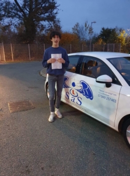 Passed 21/11/19<br />
Instructor Garry Whitehead